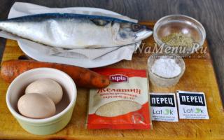 Kuidas valmistada makrelli aspic želatiiniga Makrelli aspic